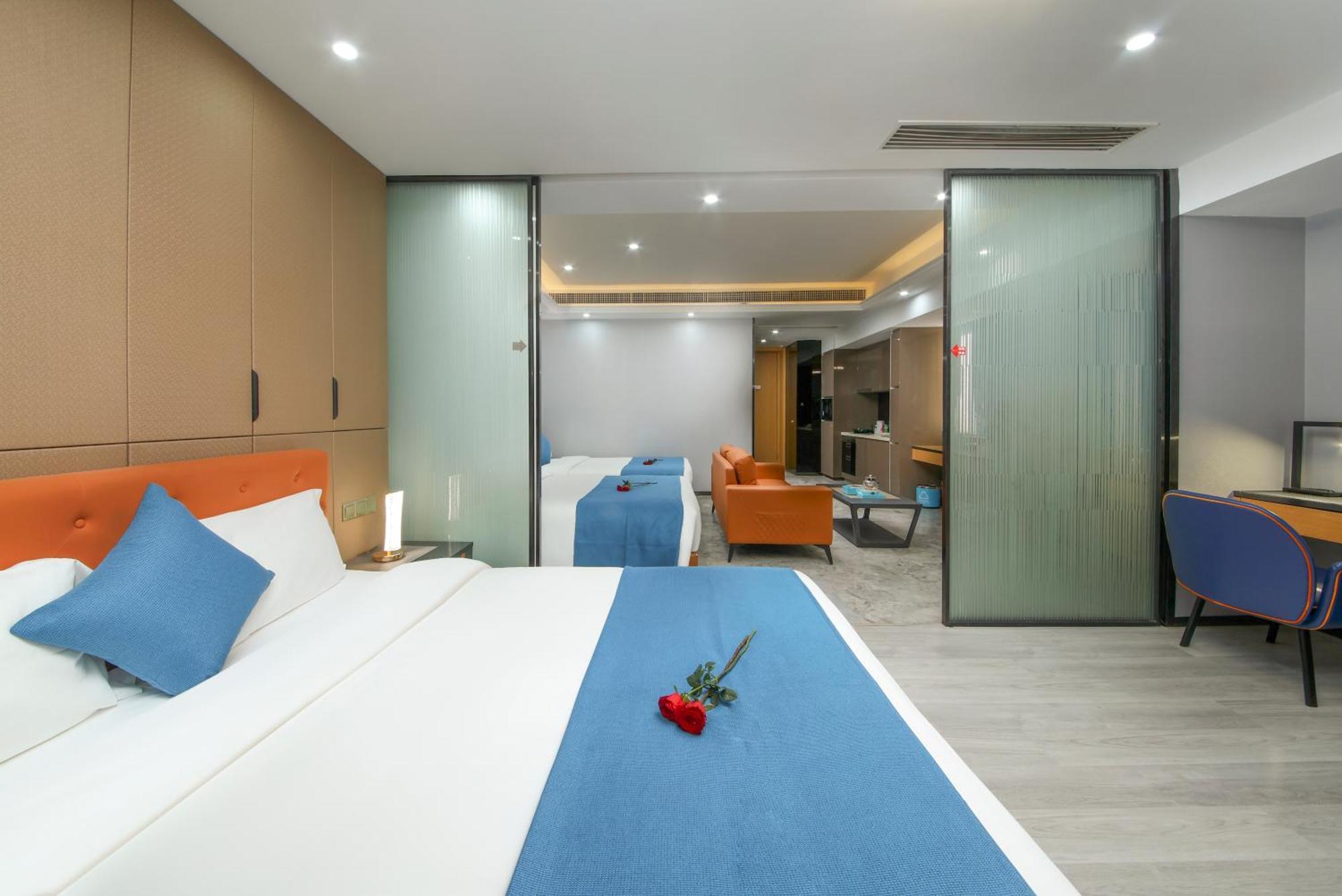 Boman Holiday Apartment Bei Jing Lu Jie Deng Du Hui Branch 広州 エクステリア 写真